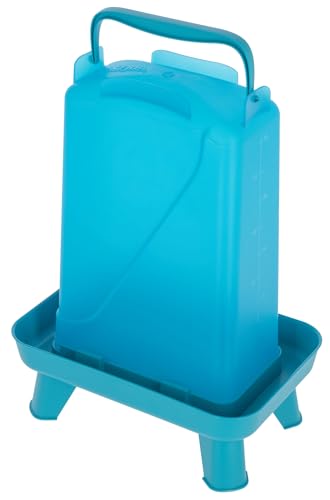 Kerbl Geflügeltränke 5,5 L rechteckig – Kunststoff Blau (Gewicht 0,22 kg, Kunststoff) 70181 von Kerbl Hobbyfarming