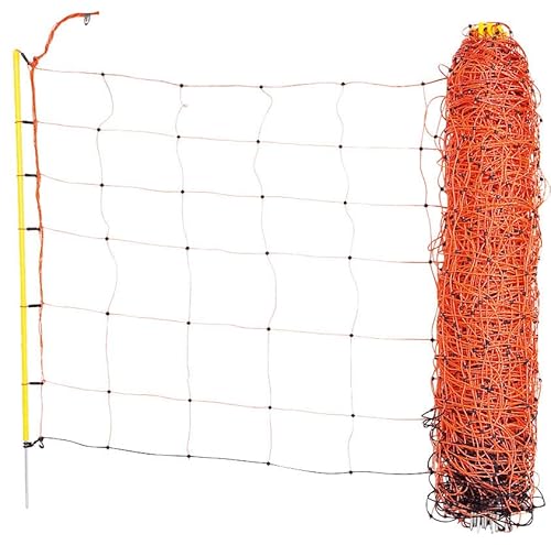 Kerbl Hobbyfarming Schafnetz, 50m, orange, Höhe: 90 cm - Einzelspitze Kerbl Hobbyfarming Schafnetz, 50m, orange, Höhe: 90 cm - Einzelspitze von Kerbl Hobbyfarming