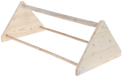 Kerbl Hobbyfarming Sitzstange für Hühner 96 x 50 x 35cm, Holz von Kerbl Hobbyfarming