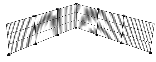 6X Zusatz-Gitterelemente für 81744 35x35 cm von Kerbl Pet