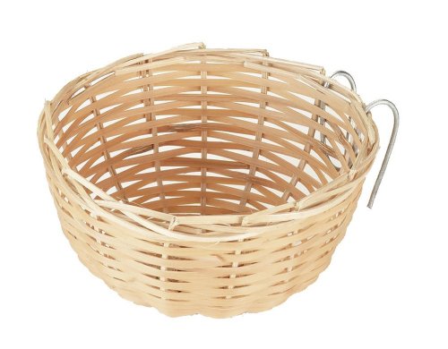 KERBL Kanariennest aus Bambus (Exotennest Bambus, 10 x 10 x 5 cm Vogelhaus) 83121 von Kerbl Pet