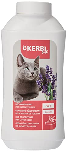 Kerbl Deo-Konzentrat für Katzentoilette (mit Lavendelduft, 700 g Flasche, Pulverkonzentrat, für ca. 30 Anwendungen) 82673 Kerbl Deo-Konzentrat für Katzentoilette (mit Lavendelduft, 700 g Flasche, Pulverkonzentrat, für ca. 30 Anwendungen) 82673 von Kerbl Pet