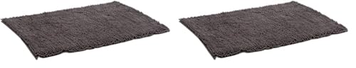Kerbl Pet 81264 Superbed Schmutzfangmatte, 80 x 50 cm, grau (Packung mit 2) von Kerbl Pet