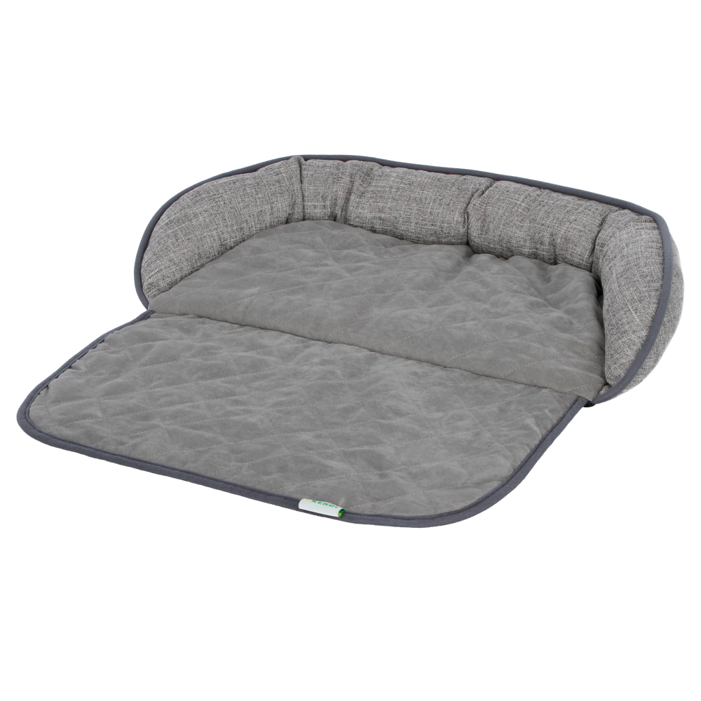 Kerbl Pet Couchkissen Emalia, grau - L 60 x B 40 x H 12 cm von Kerbl Pet