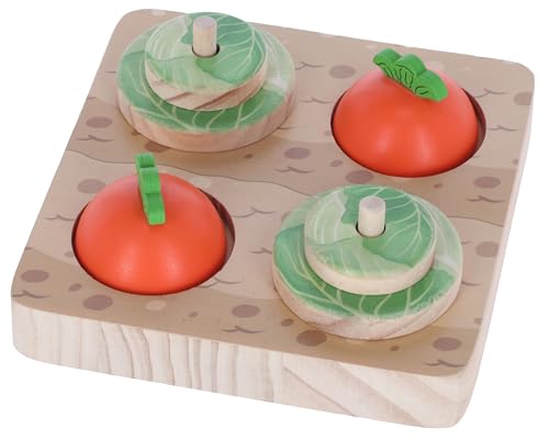 Kerbl Pet Denk- und Lernspielzeug Veggie, Für Kaninchen und Hasen, Zwei Schwierigkeitsstufen, Reduziert Stress, Natur, 15x15x6 cm Kerbl Pet Denk- und Lernspielzeug Veggie, Für Kaninchen und Hasen, Zwei Schwierigkeitsstufen, Reduziert Stress, Natur, 15x15x6 cm von Kerbl Pet