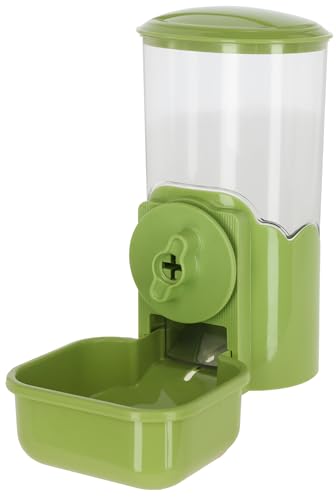 Kerbl Pet Futterspender 1000 ml, Für Kaninchen und Kleintiere, Gitterbefestigung, Automatisches Nachrutschen, Robust, Grün|Transparent, 11x20x20 cm Kerbl Pet Futterspender 1000 ml, Für Kaninchen und Kleintiere, Gitterbefestigung, Automatisches Nachrutschen, Robust, Grün|Transparent, 11x20x20 cm von Kerbl Pet