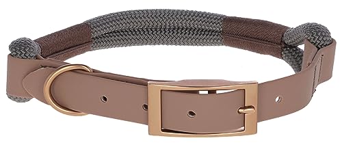 Kerbl Pet Halsband Monte Carlo, braun/grau, 12 mm x 40-55 cm von Kerbl Pet