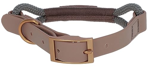 Kerbl Pet Halsband Monte Carlo, braun/grau, 8 mm x 30-40 cm von Kerbl Pet