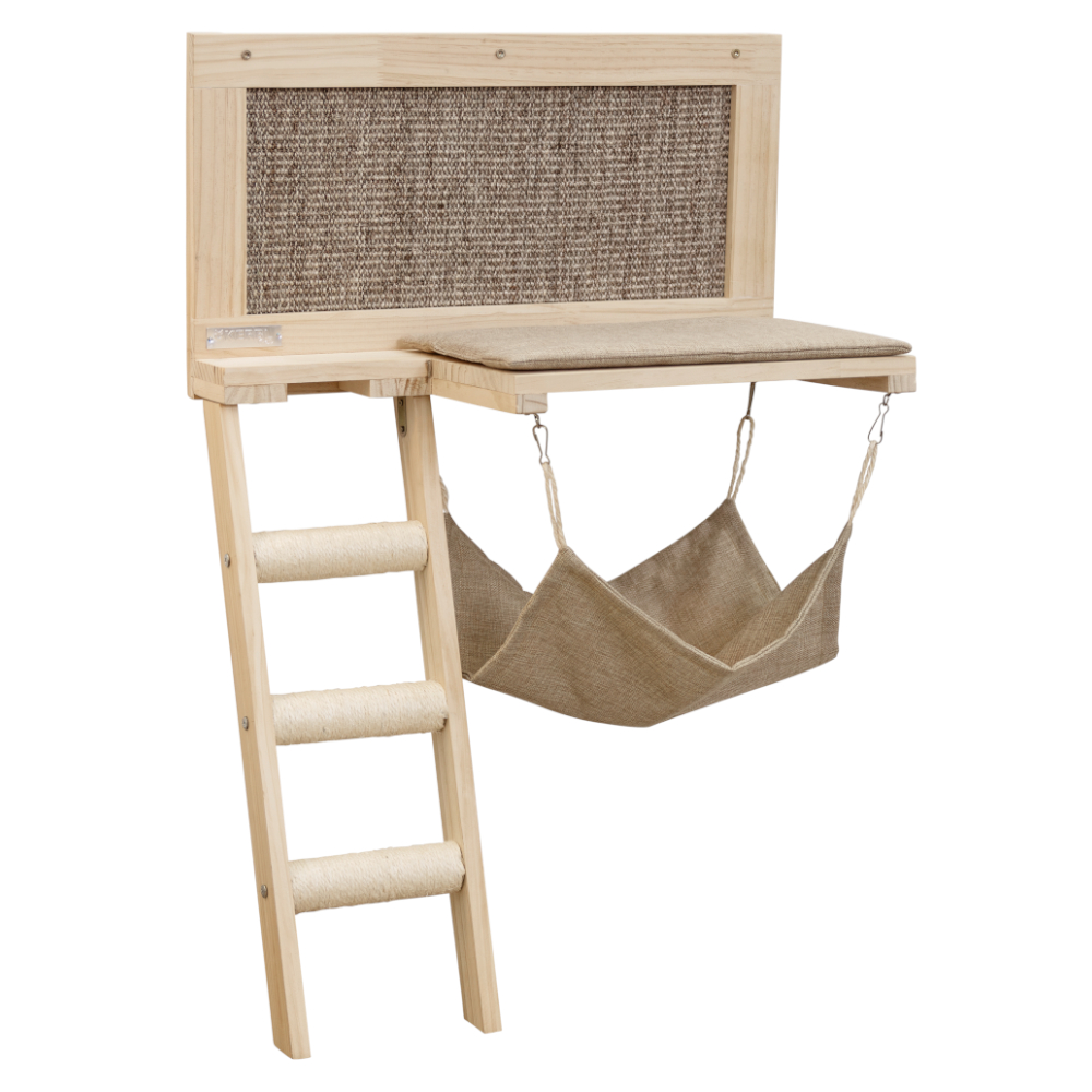 Kerbl Pet Katzenliegebrett Timber - braun von Kerbl Pet