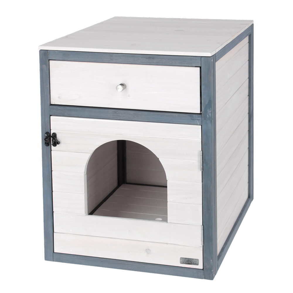 Kerbl Pet Katzenschrank Ida - weiß / grau Kerbl Pet Katzenschrank Ida - weiß / grau von Kerbl Pet