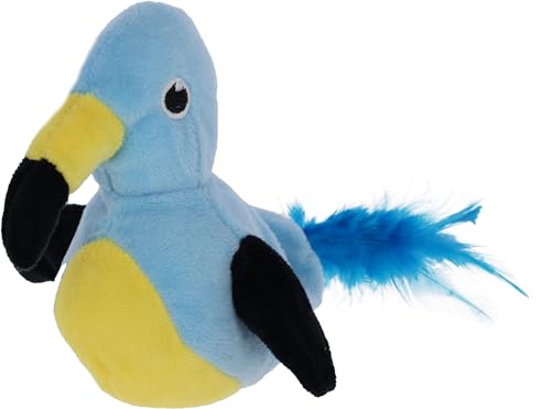 Kerbl Pet Katzenspielzeug Jumping Bird, blau/gelb/schwarz, 17x12,5 cm Kerbl Pet Katzenspielzeug Jumping Bird, blau/gelb/schwarz, 17x12,5 cm von Kerbl Pet