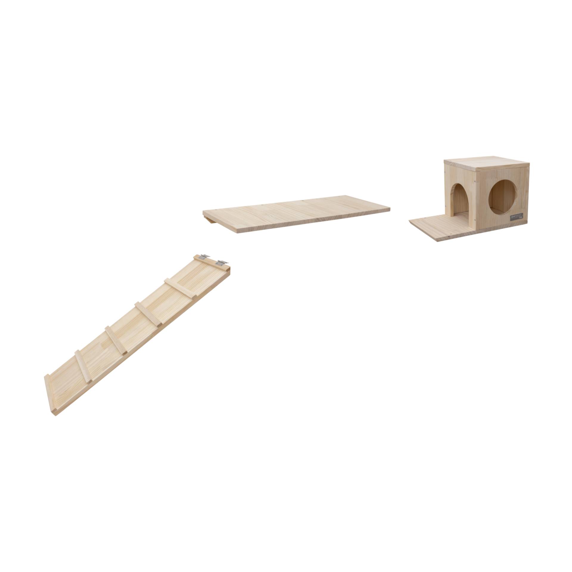 Kerbl Pet Kleintier Wand-Parkour Sidewalk - 3-teilig Kerbl Pet Kleintier Wand-Parkour Sidewalk - 3-teilig von Kerbl Pet