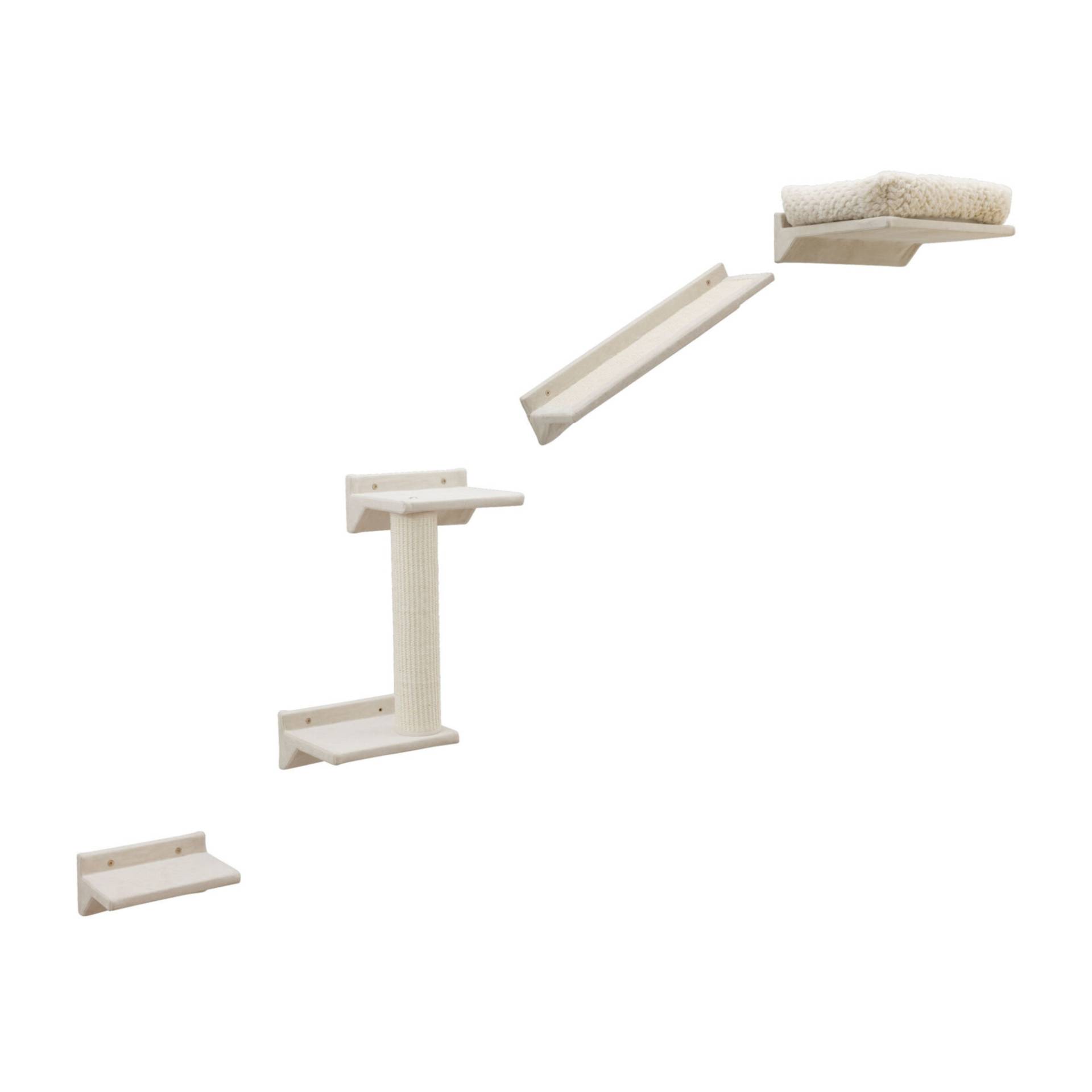 Kerbl Pet Kletterwand Monte Prado für Katzen - 4-teiliges Set Kerbl Pet Kletterwand Monte Prado für Katzen - 4-teiliges Set von Kerbl Pet