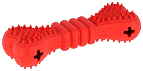 Kerbl Pet Knochen ToyFastic, befüllbar, rot, 17 x 6 x 4 cm von Kerbl