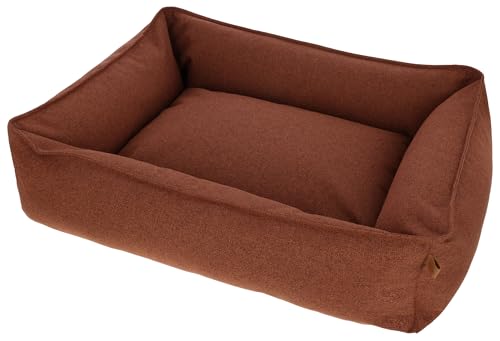 Kerbl Pet Kuschelbett Oliver für Hunde, Robuster Stoff, Waschbarer Bezug, Rutschhemmende Unterseite, Modernes Hundebett, Braun, 110x85x26 cm Kerbl Pet Kuschelbett Oliver für Hunde, Robuster Stoff, Waschbarer Bezug, Rutschhemmende Unterseite, Modernes Hundebett, Braun, 110x85x26 cm von Kerbl Pet