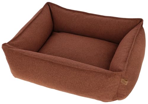 Kerbl Pet Kuschelbett Oliver für Hunde, Robuster Stoff, Waschbarer Bezug, Rutschhemmende Unterseite, Modernes Hundebett, Braun, 85x70x25 cm Kerbl Pet Kuschelbett Oliver für Hunde, Robuster Stoff, Waschbarer Bezug, Rutschhemmende Unterseite, Modernes Hundebett, Braun, 85x70x25 cm von Kerbl Pet