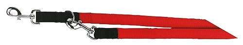 Kerbl Pet MIAMI PLUS, Führleine schwarz-rot doppelt 25mm/200cm Kerbl Pet MIAMI PLUS, Führleine schwarz-rot doppelt 25mm/200cm von Kerbl Pet