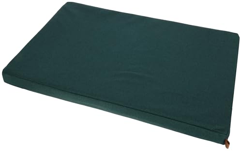 Kerbl Pet Memory-Foam Matratze Oliver, Für Hunde mit Gelenkproblemen, Orthopädisch, Waschbarer Bezug, Made in Italy, English Green, 115x75x8 cm von Kerbl Pet