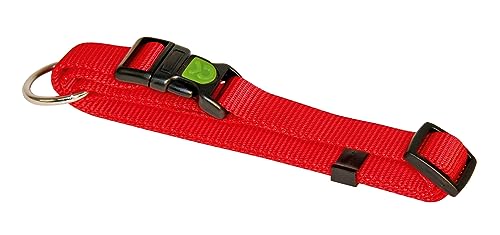 Kerbl Pet Miami Halsband, rot 15 mm, verstellbar 30-45 cm von Kerbl Pet