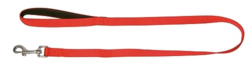 Kerbl Pet Leine Miami, Alltagstaugliche Hundeleine, Nylonmaterial, Robuster Karabiner, Gepolsterte Handschlaufe, Wasser- und Schmutzabweisend, Für Hunde von Kerbl Pet