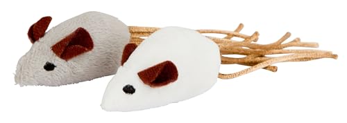 Kerbl Pet Spielmaus weiß &.grau 7 x 4 cm 2 St. Kerbl Pet Spielmaus weiß &.grau 7 x 4 cm 2 St. von Kerbl Pet