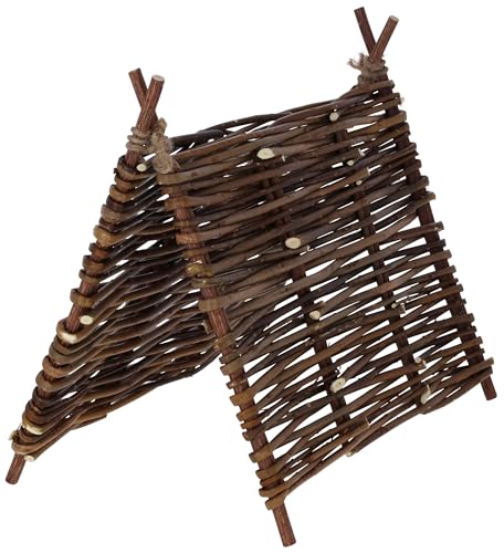Kerbl Pet Tipi-Zelt Nature, Für Kaninchen und Nagetiere, Natürliche Rohstoffe, Rückzug, Sonnenschutz, Innen- und Außenbereich, Natur, 37x27 cm Kerbl Pet Tipi-Zelt Nature, Für Kaninchen und Nagetiere, Natürliche Rohstoffe, Rückzug, Sonnenschutz, Innen- und Außenbereich, Natur, 37x27 cm von Kerbl Pet