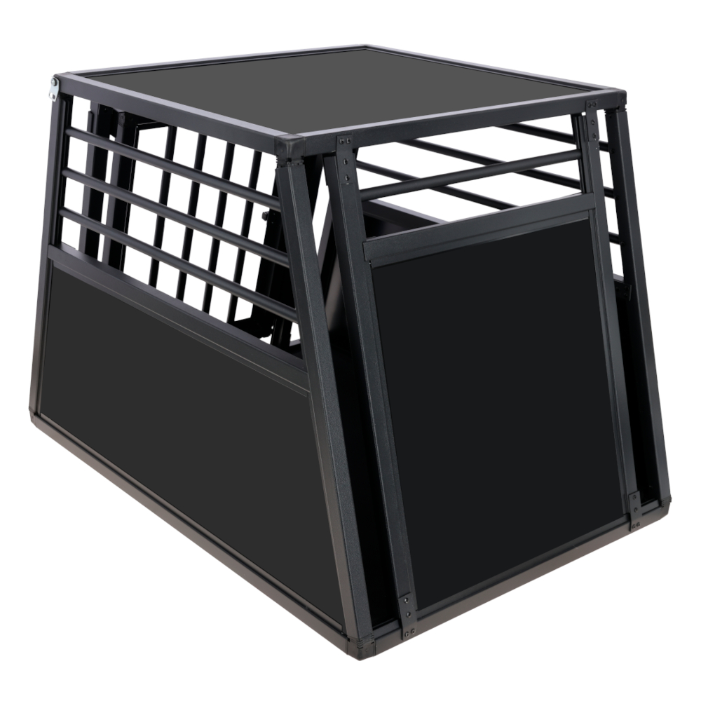 Kerbl Pet Transportbox Vacation aus Alu, graphite - B 65 x T 92 x H 65,5 cm von Kerbl Pet