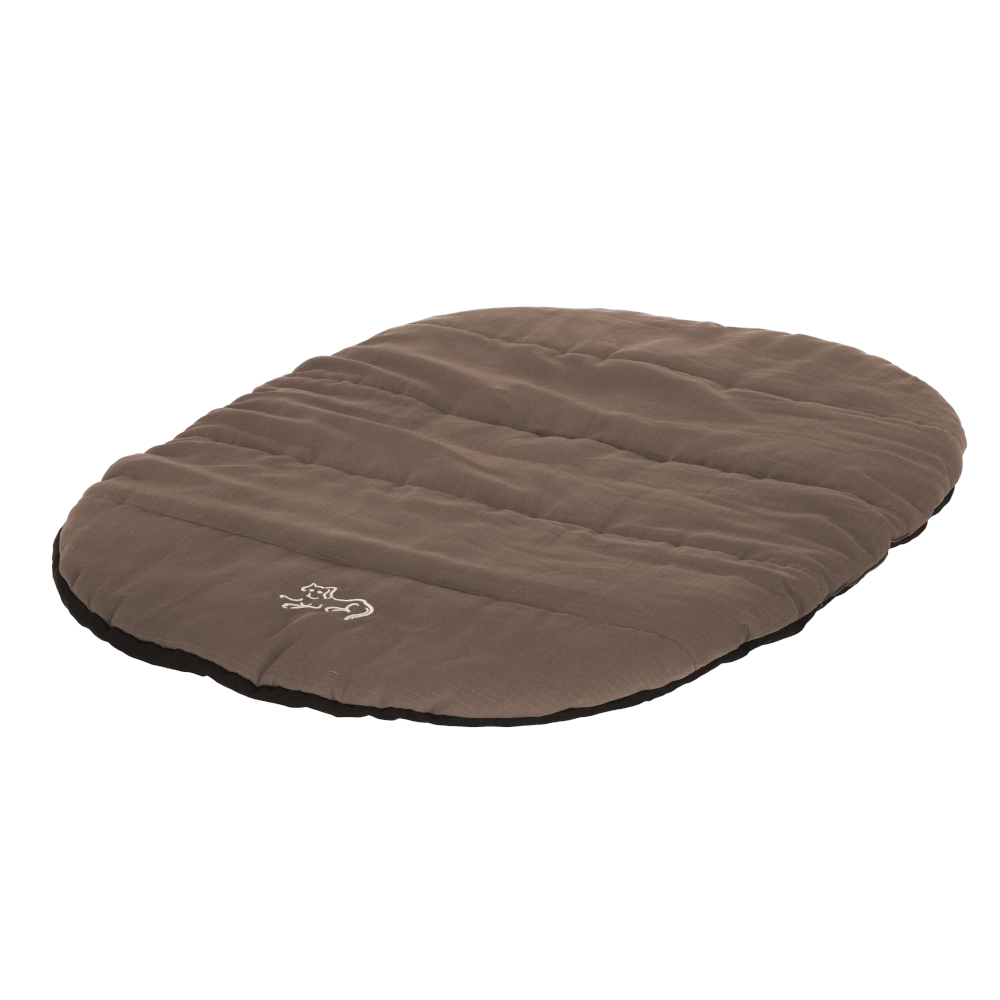 Kerbl Pet Traveller Reisekissen mit Hülle, taupe - L 85 x B 65 x H 3 cm von Kerbl Pet