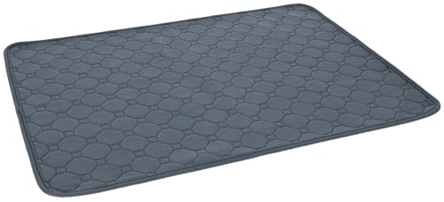 Kerbl Pet Urinunterlage, Für Haustiere mit Inkontinenz, Saugfähig, Maschinenwaschbar, rutschfest, Für Transportboxen und Hundebetten, Grau, 60x45 cm von Kerbl Pet