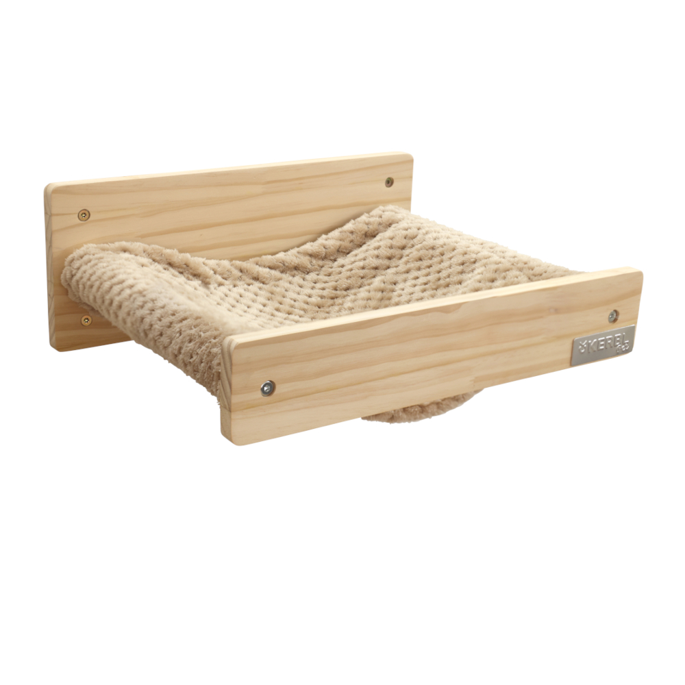 Kerbl Pet Wandhängematte Timber - taupe von Kerbl Pet