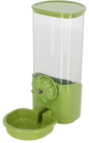 Kerbl Pet Wasserspender 850 ml, Für Kaninchen und Kleintiere, Gitterbefestigung, Abnehmbarer Deckel, Kunststoff, Kein Nachtröpfeln, Grün|Transparent Kerbl Pet Wasserspender 850 ml, Für Kaninchen und Kleintiere, Gitterbefestigung, Abnehmbarer Deckel, Kunststoff, Kein Nachtröpfeln, Grün|Transparent von Kerbl Pet