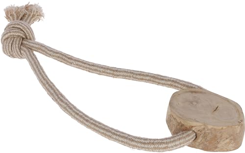 Kerbl Pet Wurfspielzeug L, Jute/Baum- Wolle, mit Kaffeeholz, 45 cm Kerbl Pet Wurfspielzeug L, Jute/Baum- Wolle, mit Kaffeeholz, 45 cm von Kerbl Pet