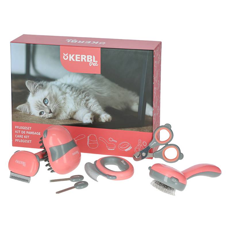 Kerbl Pet Pflege-Set für Katzen - 7-teilig von Kerbl Pet