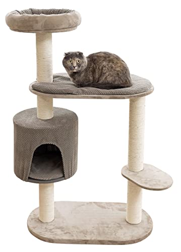 Kerbl Pet Kratzbaum Giselle Taupe, 70x38x117 cm von Kerbl Pet