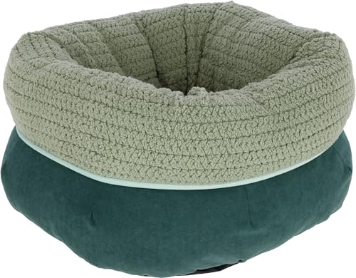 Kuschelbett Anne, grün, Ø40cm, Höhe 23cm Kuschelbett Anne, grün, Ø40cm, Höhe 23cm von Kerbl Pet