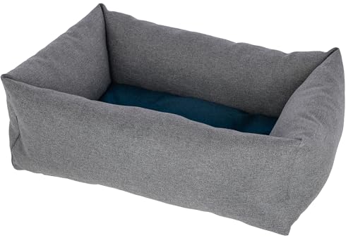 Kuschelbett Ely, grau/petrol, 70x85 cm Kuschelbett Ely, grau/petrol, 70x85 cm von Kerbl Pet