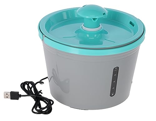 Kerbl Pet Trinkbrunnen für Heimtiere, 1,6 l, grau/blau von Kerbl Pet