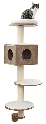 Kerbl Pet Wandkratzbaum Dinari, 45x45x177cm, braun/weiß Kerbl Pet Wandkratzbaum Dinari, 45x45x177cm, braun/weiß von Kerbl Pet