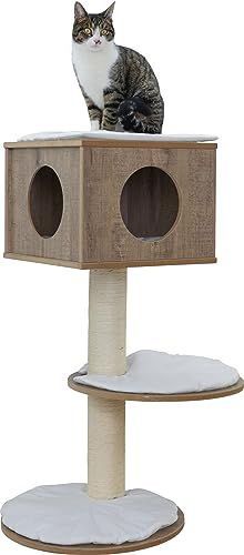 Kerbl Pet Wandkratzbaum Dinari Light, 45x45x106cm, braun/weiß Kerbl Pet Wandkratzbaum Dinari Light, 45x45x106cm, braun/weiß von Kerbl Pet