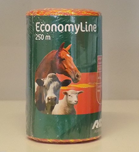 AKO EconomyLine Weidezaunlitzen, 250m , Gelb/Orange, 44520 AKO EconomyLine Weidezaunlitzen, 250m , Gelb/Orange, 44520 von AKO Fencing