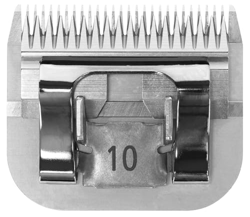 KERBL Aesculap Scherkopf SnapOn – 1,5 mm, Größe 10 (Schurhöhe 1,5 mm, Scherbreite 40 mm, Material Kohlenstoffstahl, Made in Germany) GT330 von Kerbl