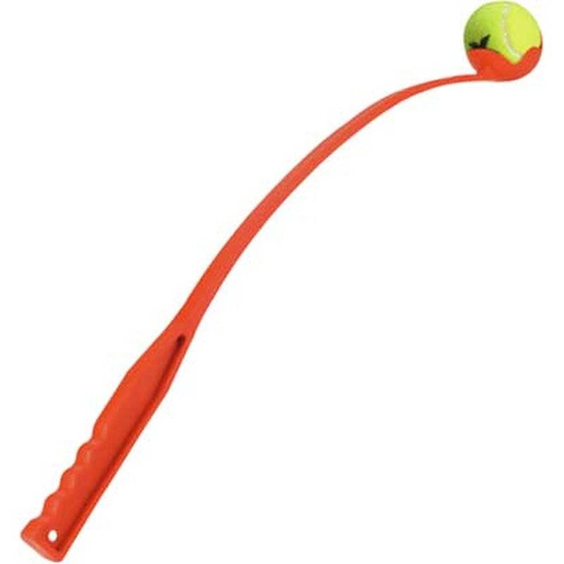 Ballschleuder mit Tennisball von Kerbl