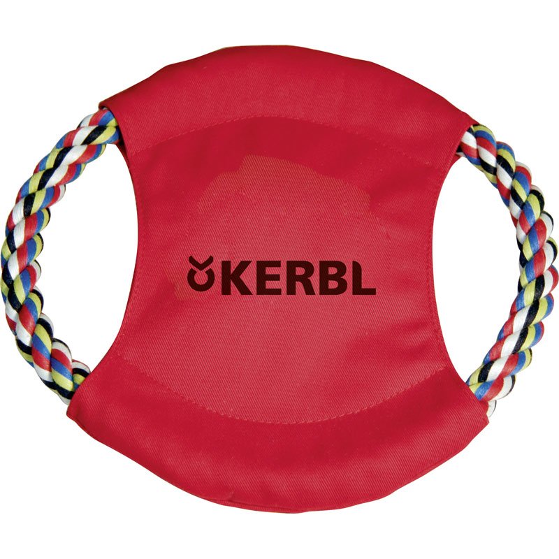 Baumwoll-Hundefrisbee mit Squeeker von Kerbl