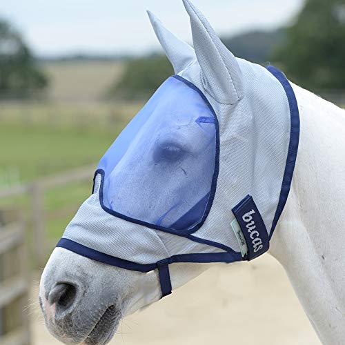 Bucas Buzz-Off Deluxe 145/L Mask & Ears Blue von Bucas