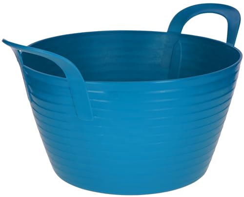 Kerbl FlexBag Trog – 12 Liter, Royal-Blau (Abmessung 33 x 20 x 24 cm, Gewicht 0,45 kg, Material Kunststoff) 3228293 von Kerbl
