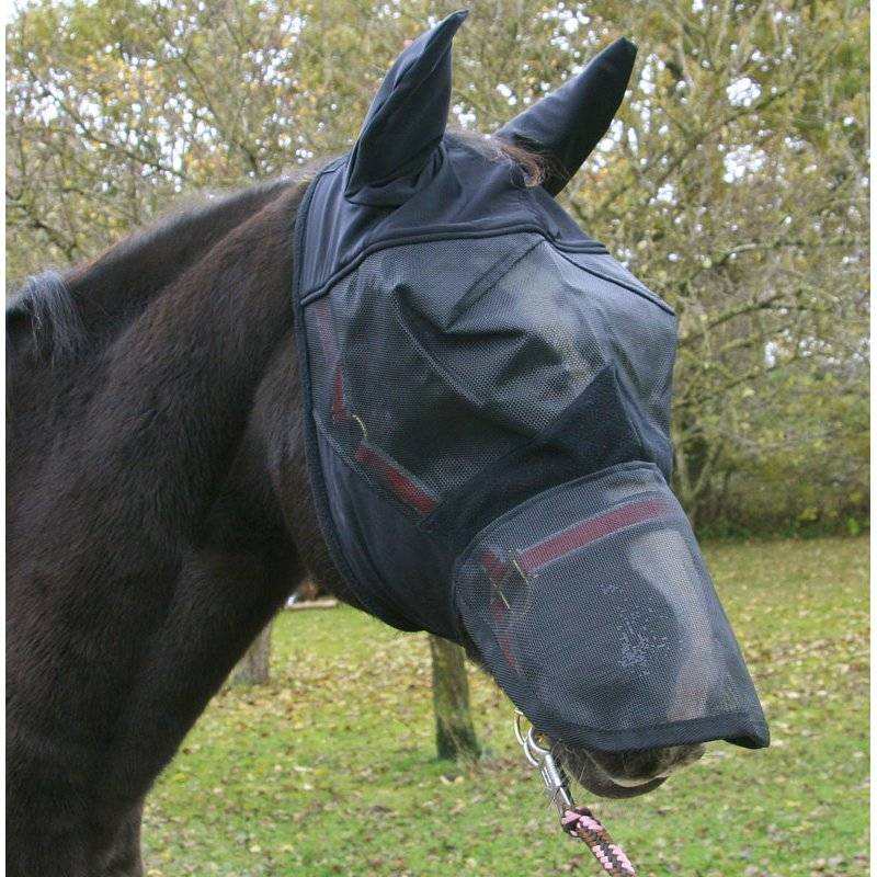 Fliegenmaske mit Ohren- und Nüsternschutz - Pony von Kerbl
