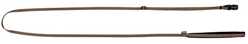 GOLEYGO Hundeleine Flat, Braun, Größe S 1,4-2m, Sicherer Magnetverschluss, Inkl. Adapter-Pin, Hundeleine für kleine Hunde bis 15kg, Maximale Belastung 100kg GOLEYGO Hundeleine Flat, Braun, Größe S 1,4-2m, Sicherer Magnetverschluss, Inkl. Adapter-Pin, Hundeleine für kleine Hunde bis 15kg, Maximale Belastung 100kg von Kerbl