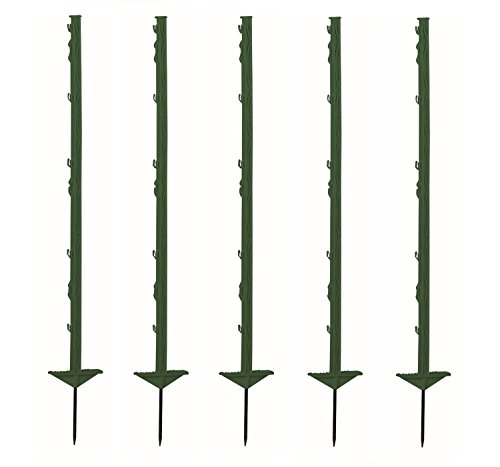 Growi Weidezaunpfahl Kunststoff 105 cm grün 80 Stück von Kerbl