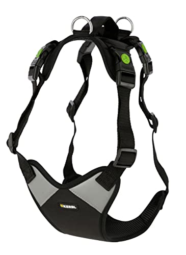 Kerbl Pet Hundegeschirr Pulsive, schwarz, 36-50 cm, 46-60cm von Kerbl Pet