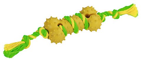 Hundespielzeug: 2 x Knochen am Seil 30cm #81457 Hundespielzeug: 2 x Knochen am Seil 30cm #81457 von Kerbl